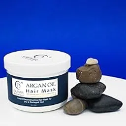 Capvar Healthcare Argan Oil Hair Mask (220ml) For Dry And Damaged Hair-picture-14