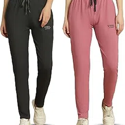 mack jonney Solid Regular Fit Polyster Lycra Trackpant for Women-Pack of 2-MACK636032-picture-53