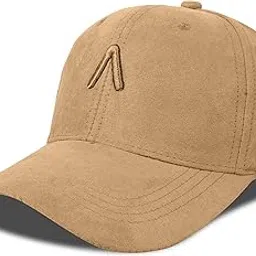 aavjo Unisex Faux Suede Baseball Adjustable Cap for Men Women-picture-29