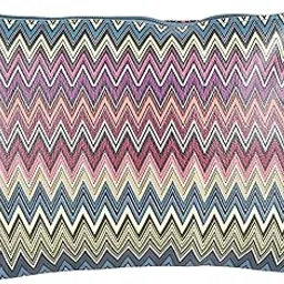 Eternia® Multicolour Zigzag Printed Artificial Leatherette Multipurpose Pouch – Medium Size Organizer for Makeup, Stationery, Travel & Daily Use-image-18