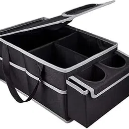Mann Mart Ultimate Car Seat Organizer: Travel-Ready Storage with Multiple Compartments & Cup Holders-picture-11