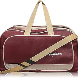stylbase Traveling Bag Nylon Waterproof Luggage Bag Used for Travel Home 56 Cm 50 Litters Duffle Bags for Travel Men and Women Maroon-picture-52
