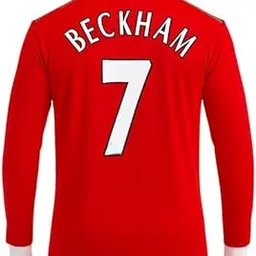 Beckham 7 Home Full Sleeve Jersey Tshirt for (Men&Boys,Kids)-picture-38