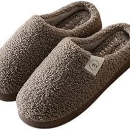 wolvesden Unisex Winter Woolen Slippers | Fluffy Indoor Slip-Ons | Size 4–8, Multicolor (1 Pair)-picture-42