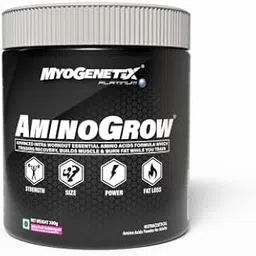 Myogenetix AminoGrow Platinum HSP90, 10.6 oz (60 Servings), Juicy Fruit Bubblegum – Advanced EAA Supplement for Muscle Growth, Recovery, Hydration, and Performance.-picture-12
