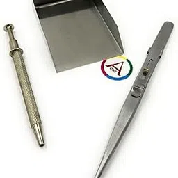 Aone Jewellers Diamond & Gemstone Sorting Kit (Locking Tweezer, Shovel & Grip) for Diamonds/Gemstones/Precious Stone Sorters & Graders, Jewellery Retailers/Manufacturers, Showroom, Boutiques-picture-19
