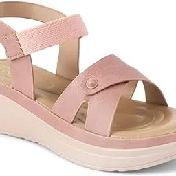 shuz touch Brown Comfort Sandal-picture-47