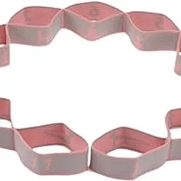 Yoga Stretching Strap with Loop Workout Dance Indoor Outdoor Resistance Band Pink| Sports Equipment | Outdoor Sports Gear | Exercise Gear-picture-24
