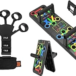 Shopeleven Finger Grip and Pushup Board for Hand Strength, Finger Endurance, and Full-Body Workout | Designed for Enhanced Grip, Wrist Stability, Improved Pushup Performance, and Core Engagement-picture-34