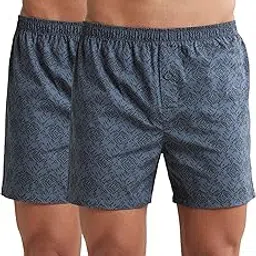 jockey 8222 Men's Super Combed Mercerized Cotton Woven Printed Inner Boxers with Ultrasoft and Durable Inner Waistband (Pack of 2)-picture-45