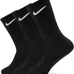 Nike Nylon Unisex Everyday Lightweight Crew Training Calf Length Socks (3 Pair)-picture-26