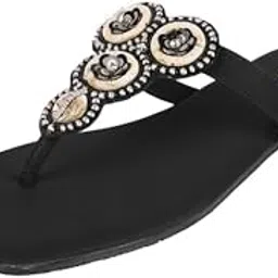 Women Ethnic Flat Fashion Sandal-image-15