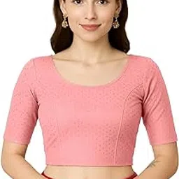 Women's Cotton Dobi Blouse - Readymade Stylish Blouse for Sarees | Comfortable & Trendy Ethnic Wear | Multiple Colors & Sizes-image-6