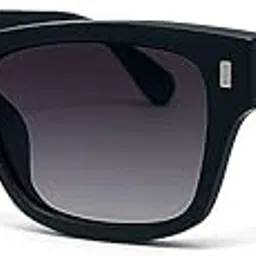 chashmate Bold Black Square Sunglasses for Men & Women | Gradient UV Protection Lenses | Stylish Full-Rim Fashion Eyewear-picture-19