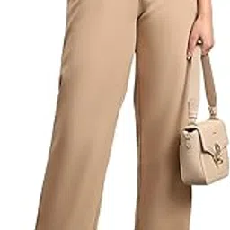 urbano fashion Women's Loose Baggy Fit Solid Korean Pants Stretchable-picture-22