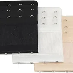 more of me to love Four-hook Bra Extender 3-pack - black, white, beige-picture-23