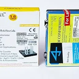 Q-104 Fused Quartz Cuvette Standard Cell & Round Bottom with Lid For Spectrophotometer Path Length:10mm Vol: 3.5ml Cuvette Cell. BY MTECHLAB-59-picture-11