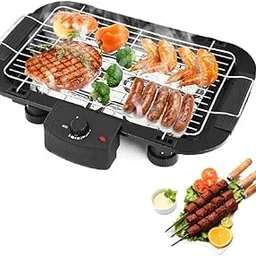 Drumstone (𝐒𝐩𝐞𝐜𝐢𝐚𝐥 𝟏𝟓 𝐘𝐞𝐚𝐫𝐬 𝐖𝐚𝐫𝐫𝐚𝐧𝐭𝐲) Electric Smokeless Barbeque Grill 2000W | Indoor & Outdoor Portable BBQ with Adjustable Temperature Control | Infrared Heating |-image-14