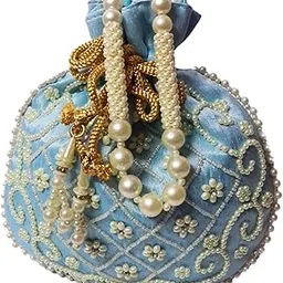 sumera warq Creation Matka Designer Handbags for Women Wedding Party and Return Gift potli Bags for Party Accessories-picture-22