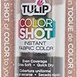 Tulip ColorShot Instant Fabric Color Spray 3oz-Rose Gold Shimmer-picture-49