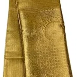 women's glory Womens Kanjivaram Banarasi Silk Saree Blend Woven Zari with Jacquard Woven Unstitched Blouse Piece.-picture-19