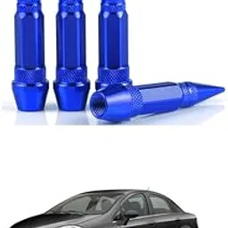 LOVMOTO 4PCS Spiked Shape Tire Valve Stem Caps, Aluminum Car Air Stem Cap, Universal Tire Valve Stem Covers for Cars, SUV, Trucks, Bikes, Motorcycles Comfortable with Lin-ea-image-78