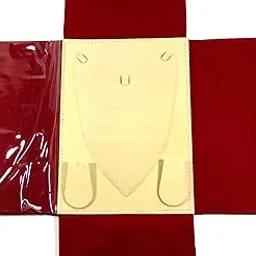 girija Necklace Velvet Pouch Dark RED (red)-picture-10