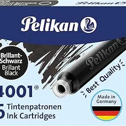 Pelikan 4001 TP/6 Tintenpatronen Ink Cartridge (Black) image 1