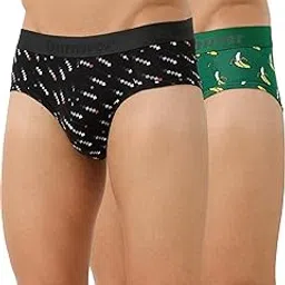 bummer Men’s Premium Cotton Underwear Combo | Fine Combed Cotton with Elastane Stretch | Ultra-Breathable Printed Men’s Briefs & Innerwear | Soft Fabric, No-Roll Waistband & Anti-Chafe Stitching-picture-48
