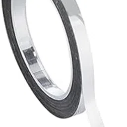 UCRAVO Heat Shield Resistant Aluminum Foil Tape Vibrant Mirror Like Finish, Decor Tape for Detailing Accent Wall, Graphic Arts, Car and Boat Trim (50meter)-picture-59