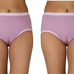 eve's Exclusive Ladies Cotton High Waist Panties for Women's - Pack of 2-picture-30
