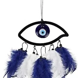 LAKSHMINARAYAN SALES Car Hanging Evil Eye Dream Catcher Wall Hanging for Positive Energy and Protections for Car, Home, Office Garden-image-71