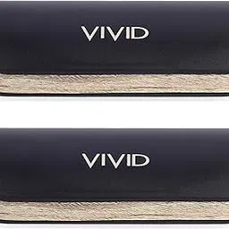 vivid Vision Combo Pack Of 2 | Unisex Adult Lightweight Eyewear Specs Case Cover | Protect Eye Glasses | ABS | Plastic | Spectacles | Cases | AP - 276 | Black-Cream-picture-33