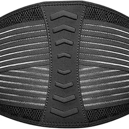 SAZ DEKOR Waist Trainer Belt Breathable Wrap Lower Back Brace for Running Fitness Yoga S to M-picture-52