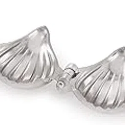 TOSAA Aluminium Modak Mould Modak Maker, Aluminium Modak Making Mould, Traditional Indian Sweet Maker Kitchen Molds for Festivals -Medium (Pack of 3)-picture-30