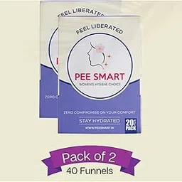 PEE SMART Stand and Pee | Pocket Sized Urination Device for Women | Disposable Female Urination Device | Foldable, Pocket Friendly, Outdoors | 40 Pieces |Pack of 2-picture-49