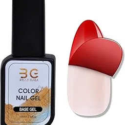 BELLE GAGA® Peel Off Base Gel, 10ml Peelable Base Gel Coat for Gel Polish, Peelable Clear Foundation for Use with U V LED Nail Lamp, Nail Practice UV Nail Lamp Required Perfect for Beginners-picture-50