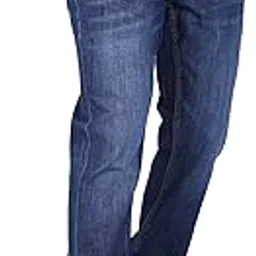 wrangler Men Blue Millard Regular Fit Mid Rise Jeans-picture-19