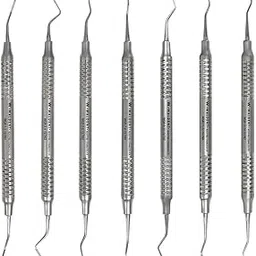 Waldent Gracey Curette – Precision Periodontal Instrument for Subgingival Scaling & Root Planing | Stainless Steel | Ergonomic, Reusable & Autoclavable | Dental Hygiene Tool (9-10 (15/765))-image-3