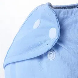 SNAPPSY Kids Cloth Diapers Waterproof Diaper Pants Breathable Nappy Diapers Blue-image-0