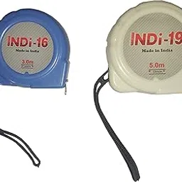 MAINS INDI-16 & INDI-19 Measuring Tape Set 3mtr & 5mtr Professional Quality (COMBO)-picture-21
