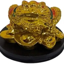 Feng Shui Money Frog Figurine for Wealth and Prosperity, Brass Showpiece Decor-picture-28