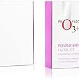 O3+ Power Brightening Facial Kit For Radiant and Glowing Skin,123gm+40ml (Pack of 2)-picture-14