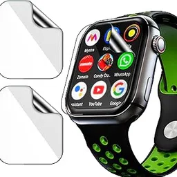 FCS (Pack of 3 SmartWatch Screen protector for Fire Boltt Dream Wi-Fi+4G SIM | Screen Guard | Ultrathin 0.125mm 9H anti shock flexible | TPU membrane-picture-29