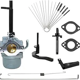 Carburetor Carb for Tecumseh 640135A 640004 640014 640025 640017 640117 640104 OH195XA OH195EA OHH50 OHH55 OHH60 OHH65 5.5HP Pressure Washer Snow with Gasket & Carbon Dirt Jet Cleaner Tool Kit-picture-27