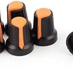 River Fox Knurled Shaft 6mm Dia Potentiometer Volume Control Knob Cap-picture-16