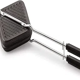 Non-Stick Aluminium Gas Toaster Grill Sandwiches Gas Toaster Sandwich Maker (Black)-image-24