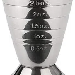Gledam Stainless Steel Multi-Level Peg Measurer Jigger, Steel Shot Glass 75 ml- 1 Piece-picture-16