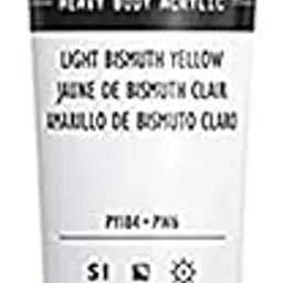 Liquitex Professional Heavy Body Acrylic Paint, 2-oz Tube (Light Bismuth Yellow)-picture-53