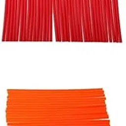 VISTORA 72 Pieces Universal Motorcycle Wheel Rim Spoke Wraps Skins Cover Red+Orange|Motors|Parts & Accessories|Motorcycle Parts|Other Motorcycle Parts-image-18